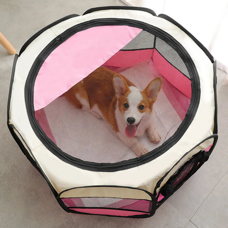 The CozyKit Pop-Up Pet Playpen