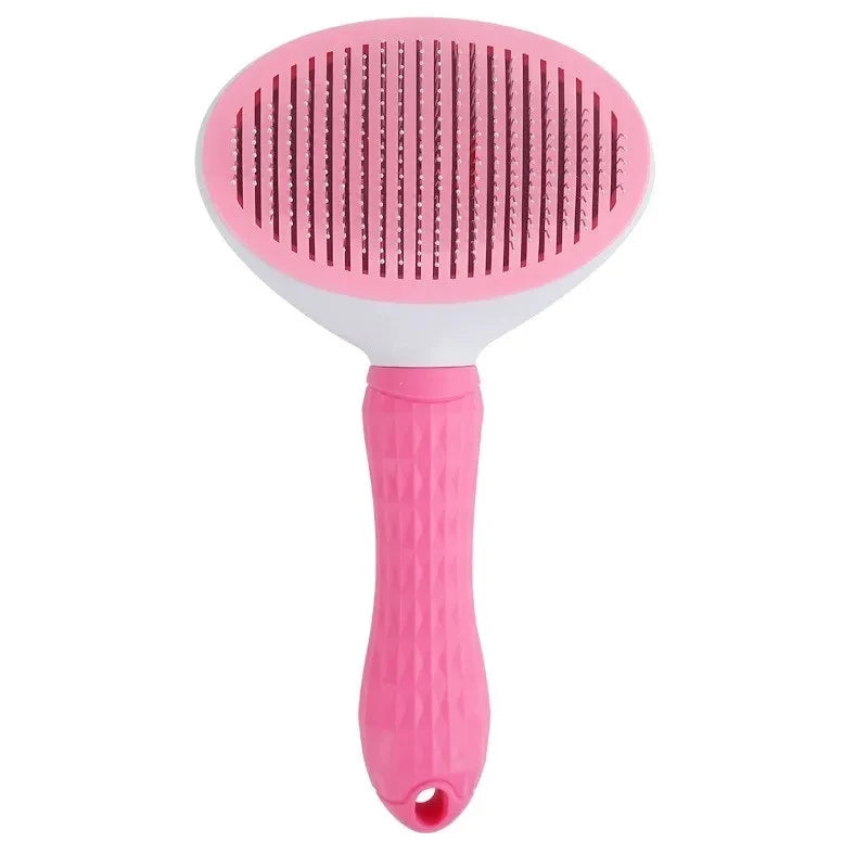 FurEase Self-Cleaning Grooming Brush