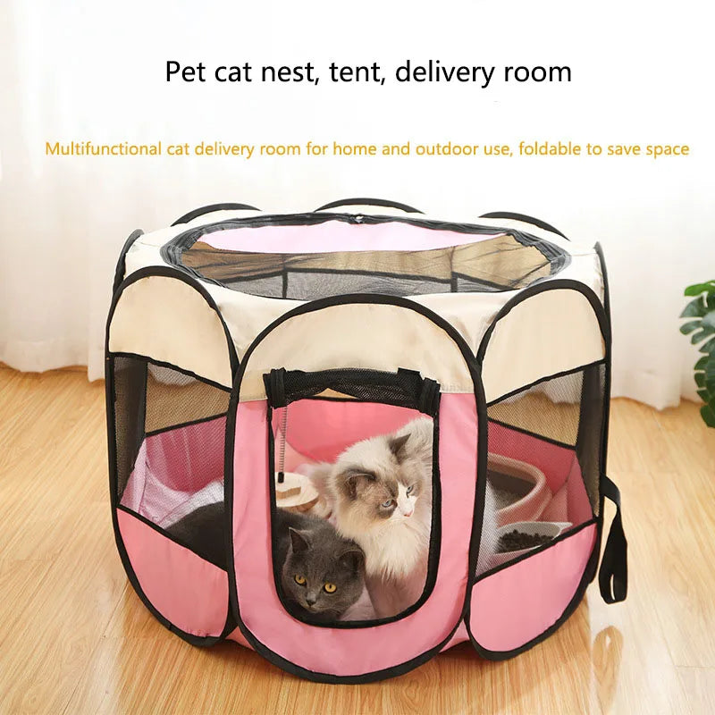 The CozyKit Pop-Up Pet Playpen